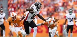 Tampa Bay Buccaneers vs. Atlanta Falcons prediction.