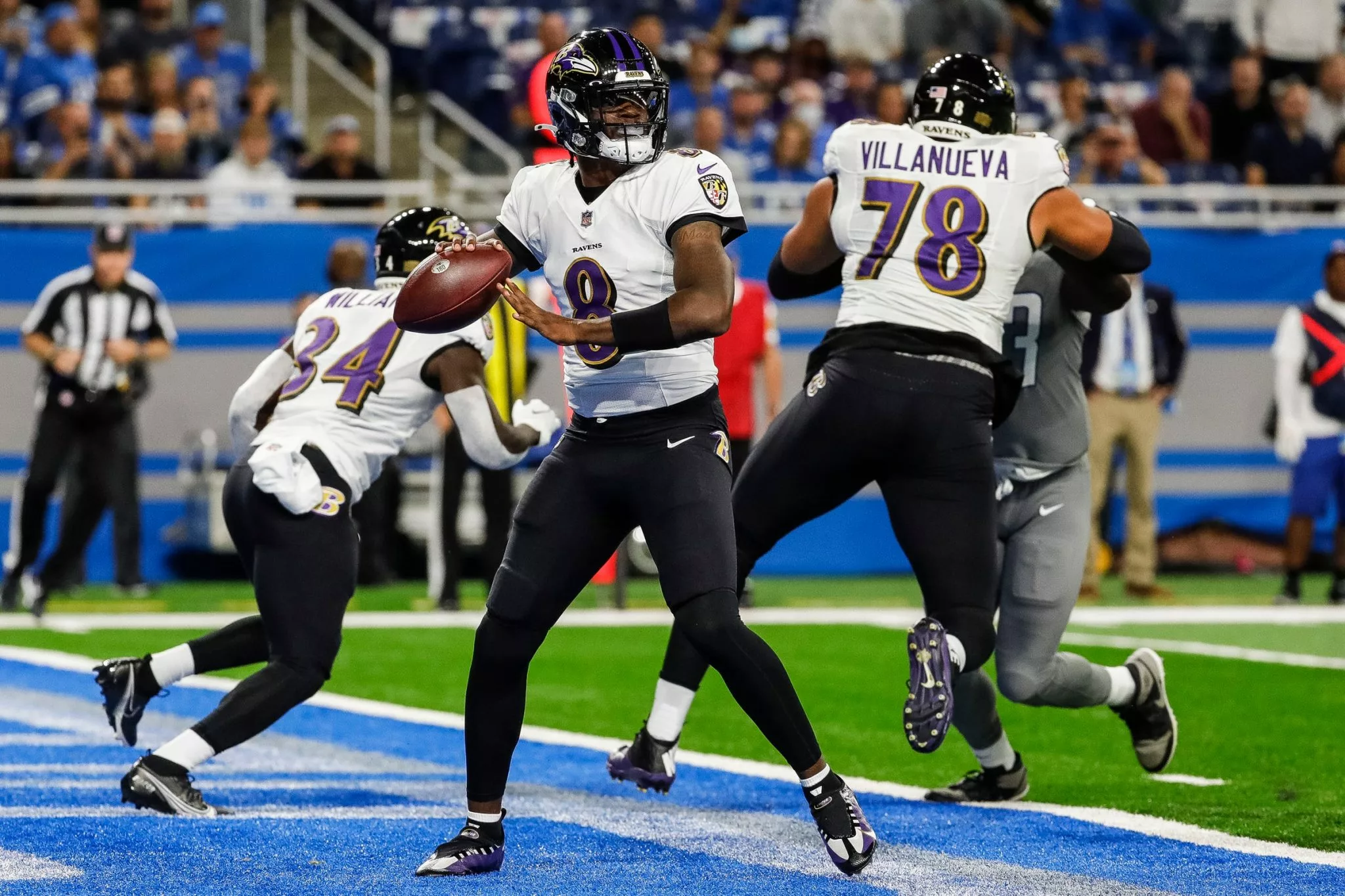 Lamar Jackson looks to lead the Ravens to the Superbowl