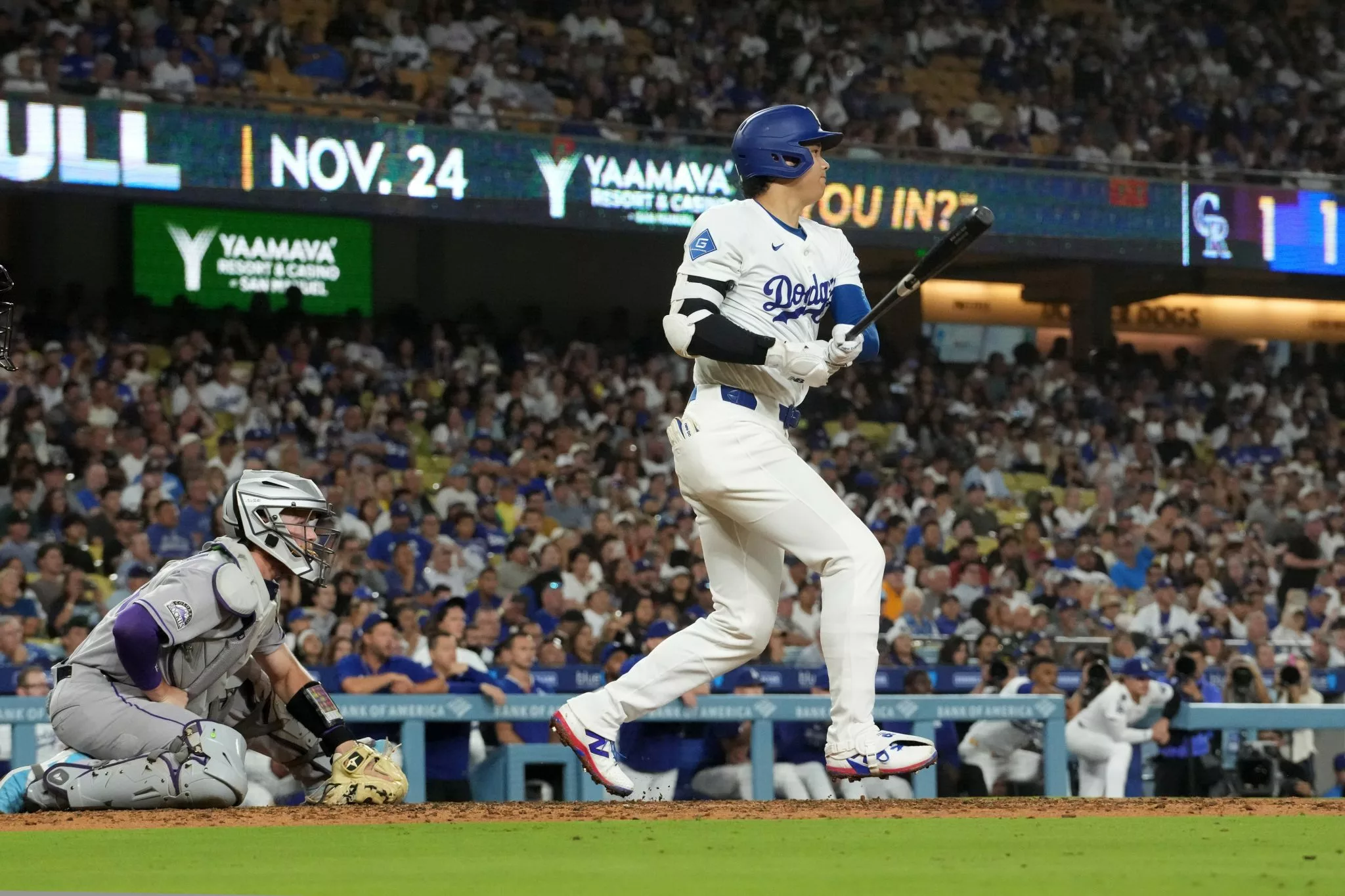 Shohei ohtani looks to lead the Dodgers over the Rockies