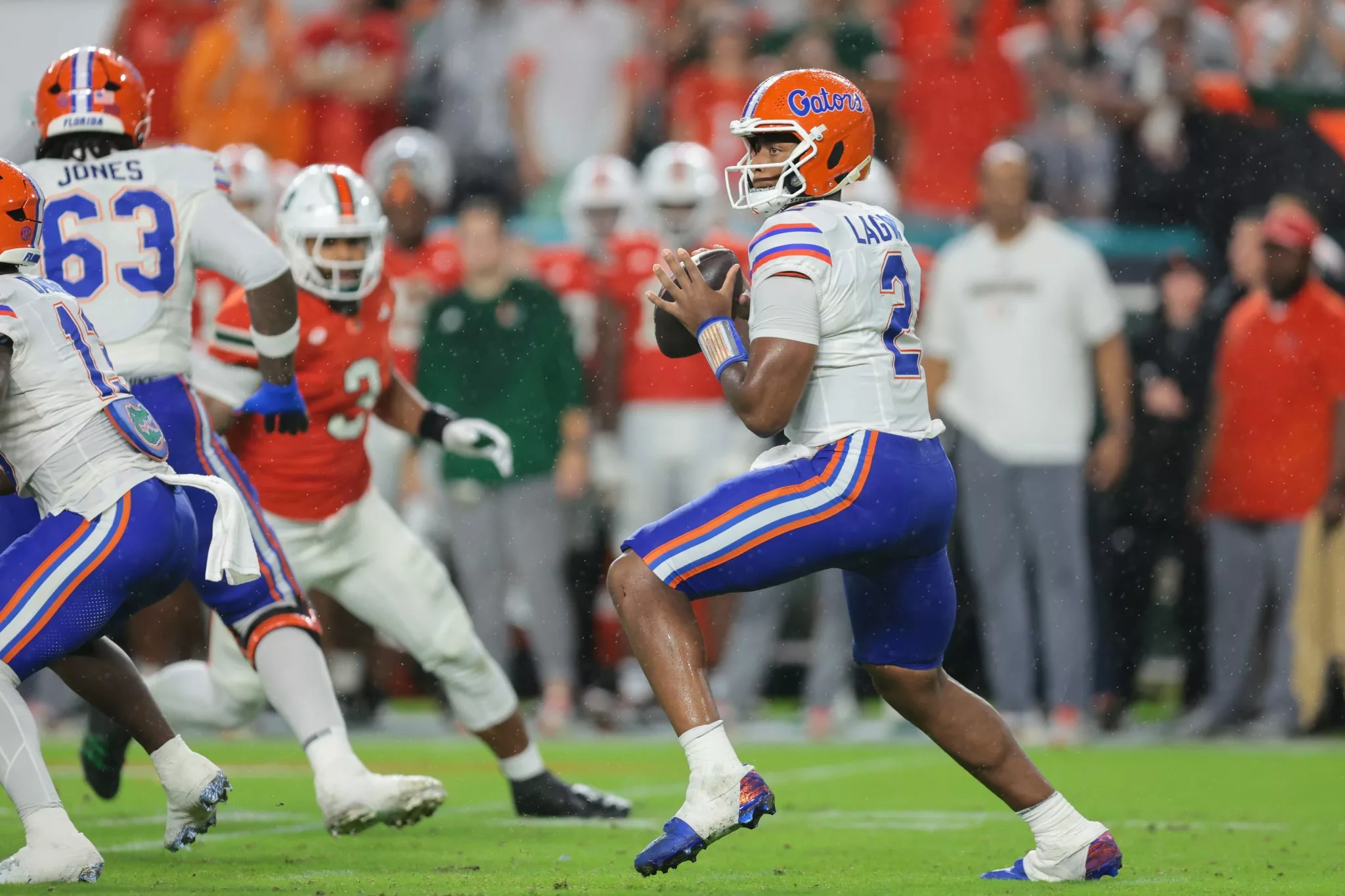 DJ Lagway looks to lead the Gators over the Longhorns