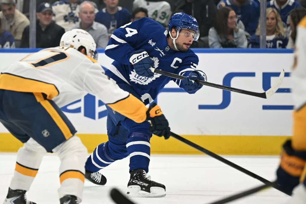 Auston Matthews looks to lead the Maple Leafs over the Rangers
