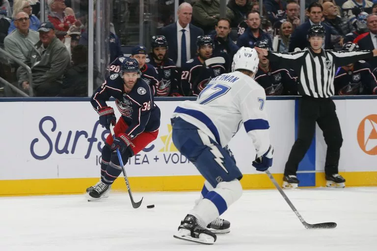 Boone Jenner looks to lead the Blue Jackets over the Capitals