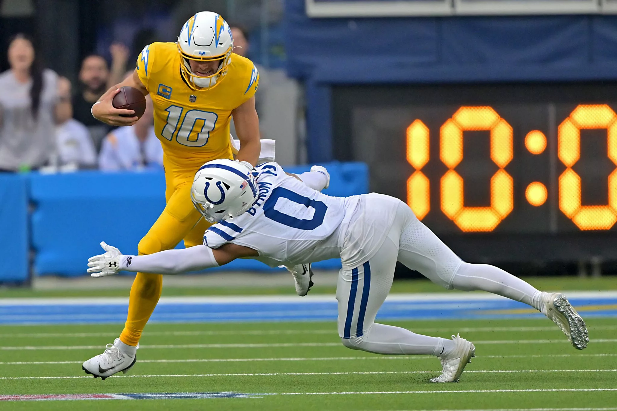 Justin herbert looks to lead the Chargers over the Vikings