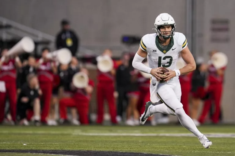 Sawyer Robertson looks to lead the Bears over the Knights.