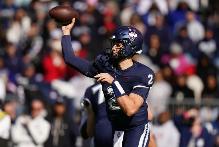 Joe Fagnano looks to lead the Huskies over the Blue Devils