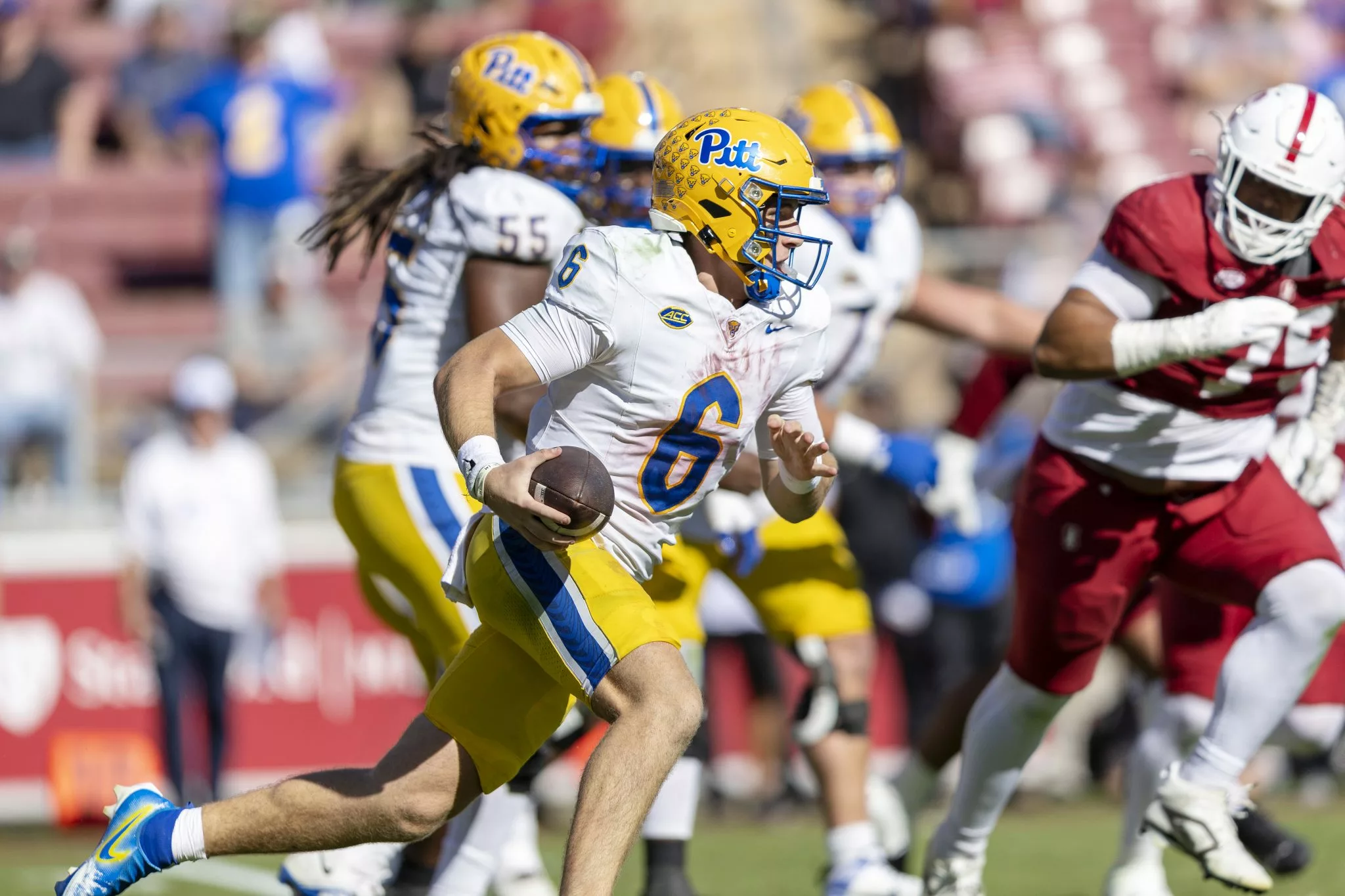 Mason Heintschel looks to lead Pittsburgh over Notre Dame