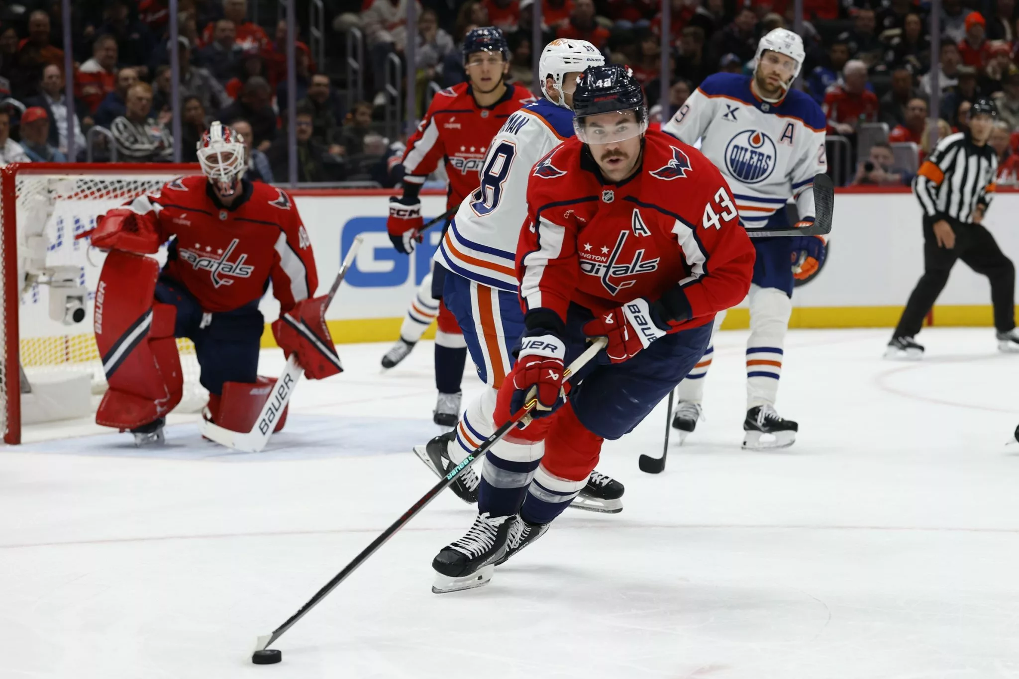 Washington Capitals right wing Tom Wilson