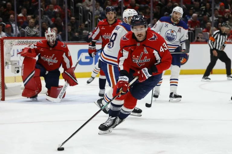 Washington Capitals right wing Tom Wilson