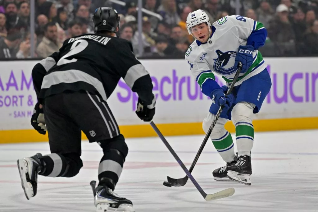Linus Karlsson looks to lead the Canucks over Utah