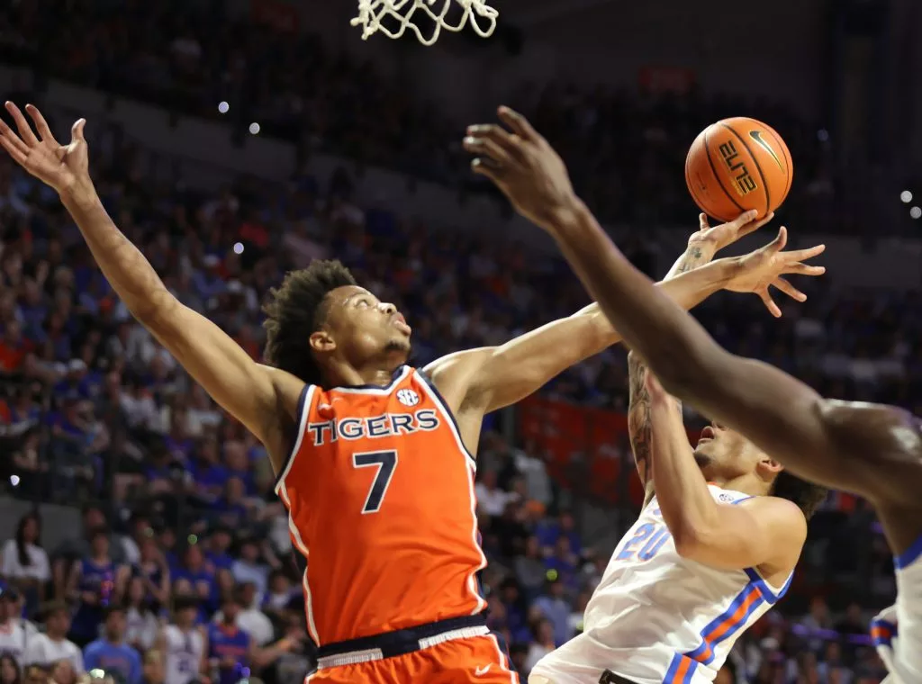 Keyshawn Hall looks to lead the Tigers over the Longhorns