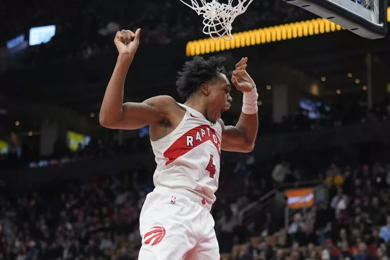 Scottie Barnes looks to lead the Raptors over the Jazz