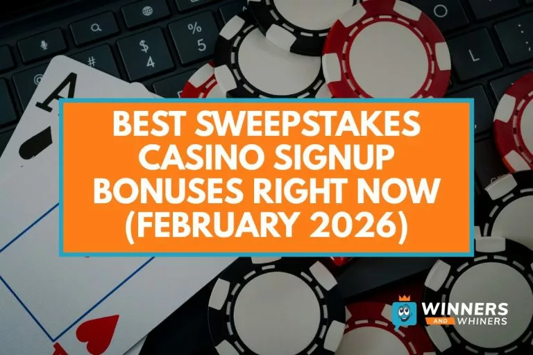 Best Sweepstakes Casino Signup Bonuses Right Now (February 2026)